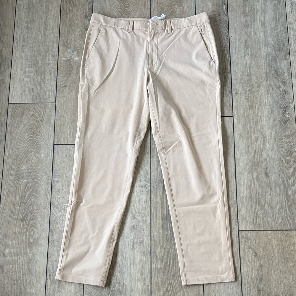 CRZ YOGA Men's Beige Chinos